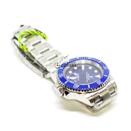Корпус для годинників Rolex Submariner білий з синім циферблатом KRO-001 - 12